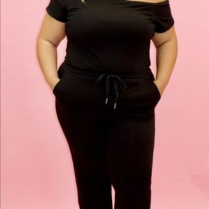 Curvy lounge jumpsuit